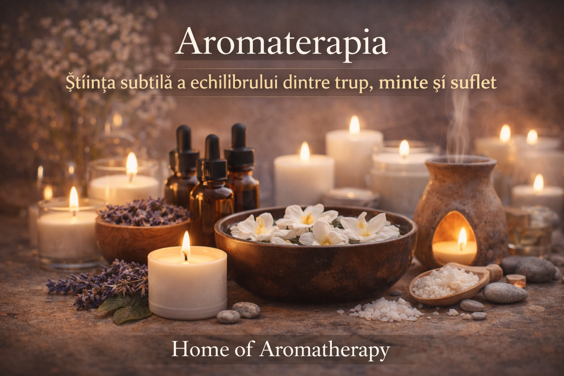 Aromaterapia - stiinta subtila a echilibrului dintre trup, minte si suflet | Home of Aromatherapy