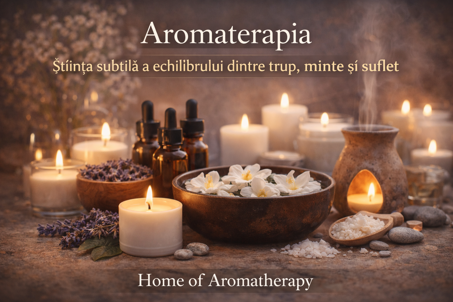 Aromaterapia - stiinta subtila a echilibrului dintre trup, minte si suflet | Home of Aromatherapy