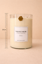 XXL Velvet Musk Scented Candle, 5000 gr