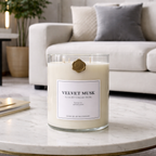 XL Velvet Musk Scented Candle, 2500 gr