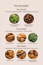 XL Midnight Amber Scented Candle, 2500 gr