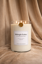 XL Midnight Amber Scented Candle, 2500 gr