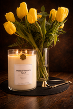 XL Amber Whisky No. 7 Scented Candle, 2500 gr