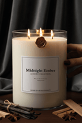 XL Midnight Ember Scented Candle, 2500 gr