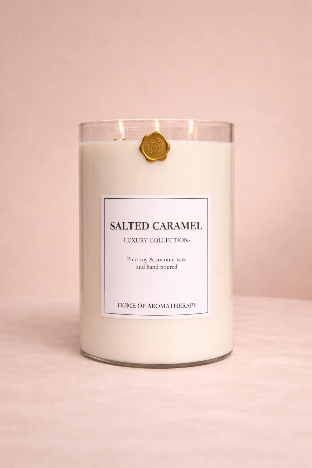 XXL Salted Caramel Scented Candle, 5000 gr