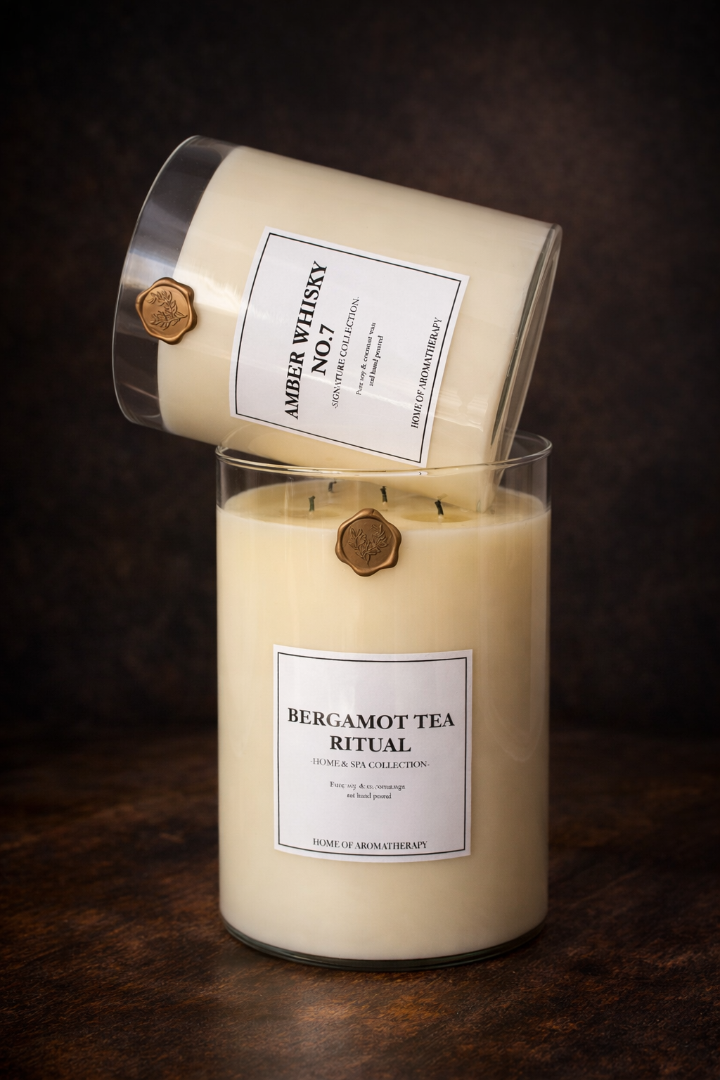 XXL Bergamot Tea Ritual Scented Candle, 5000 gr