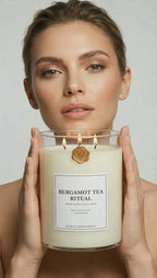 XL Bergamot Tea Ritual Scented Candle, 2500 gr